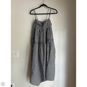 Dress Casual Maxi By Urban Outfitters In Checkered Pattern. Size: Xs