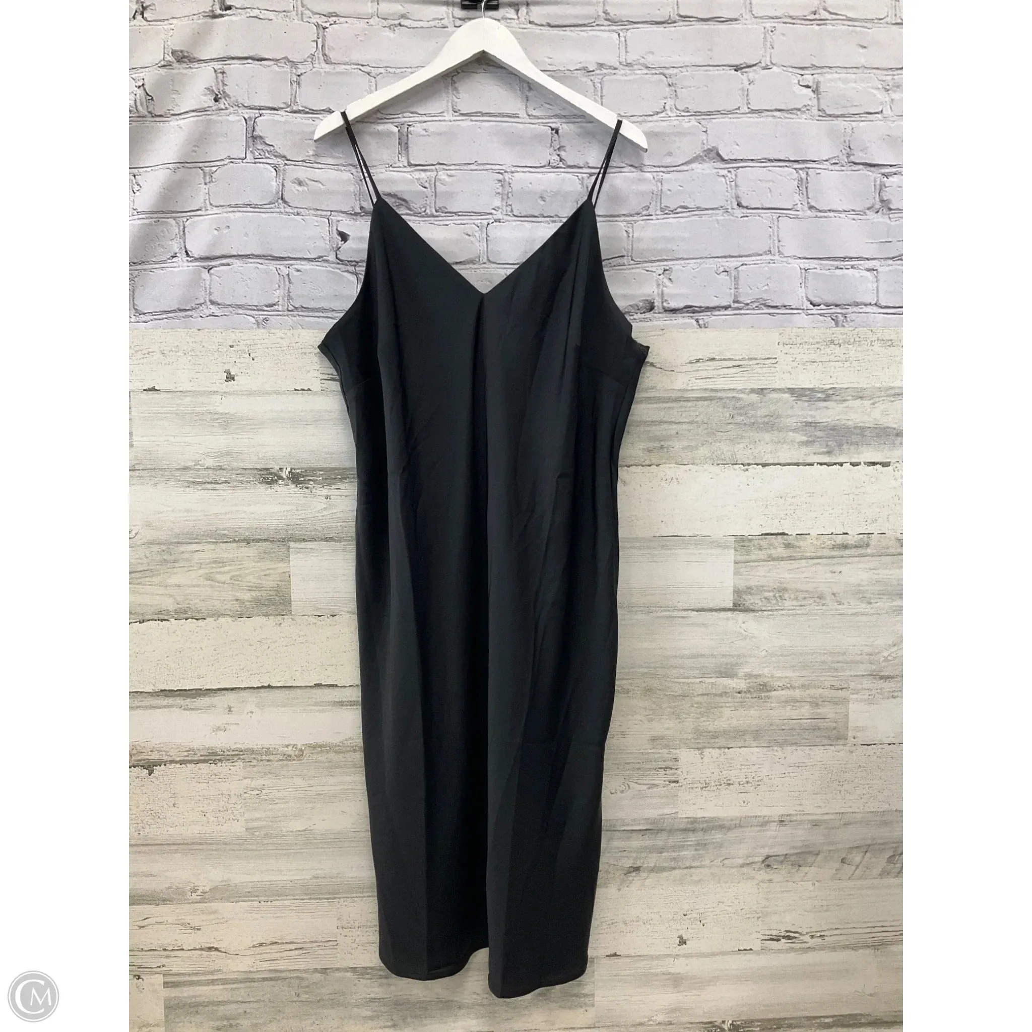 Dress Casual Midi By A New Day In Black. Size: Xxl