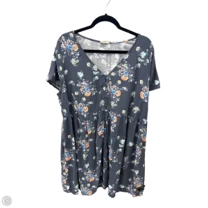 Dress Casual Midi By Ana In Blue. Size: 0x