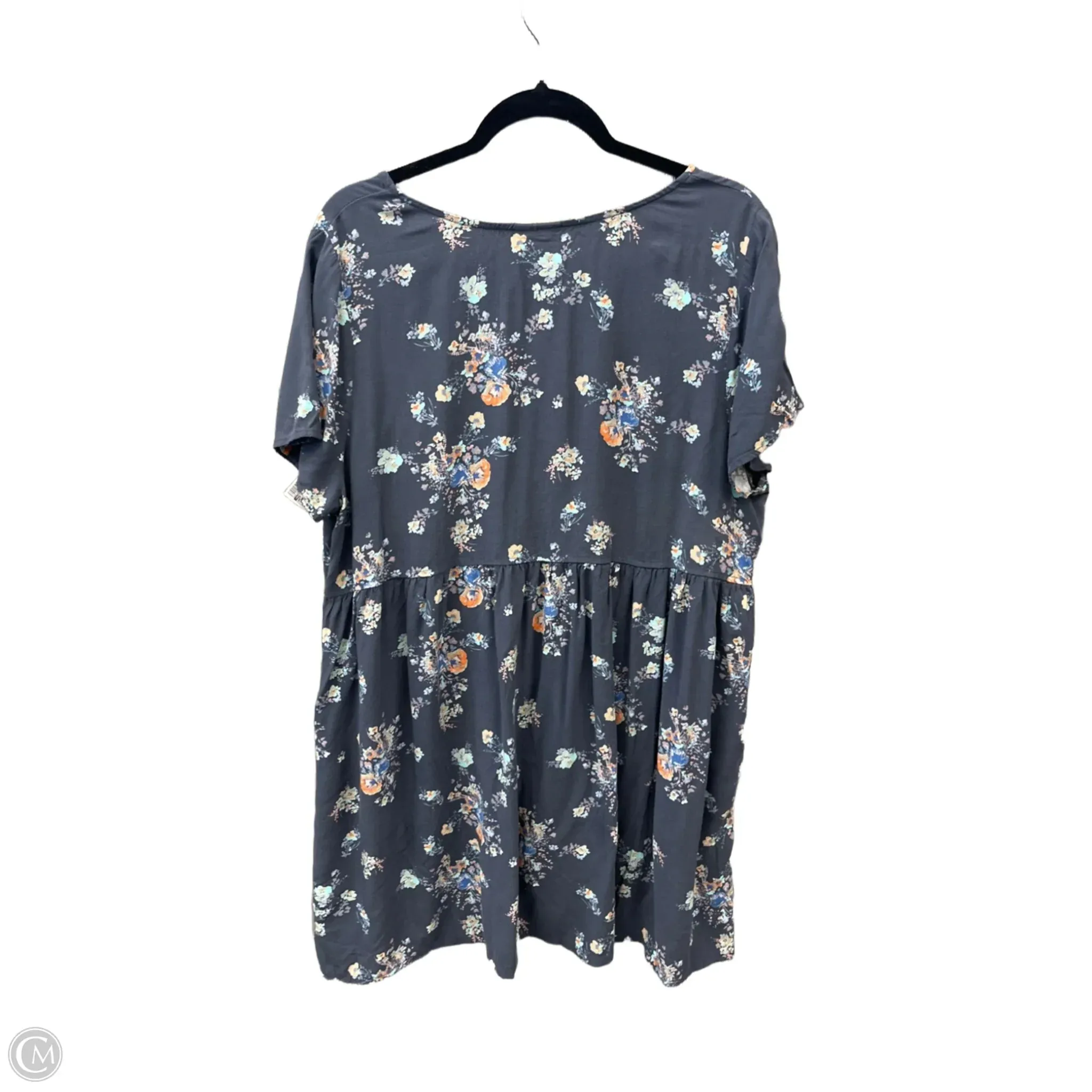 Dress Casual Midi By Ana In Blue. Size: 0x