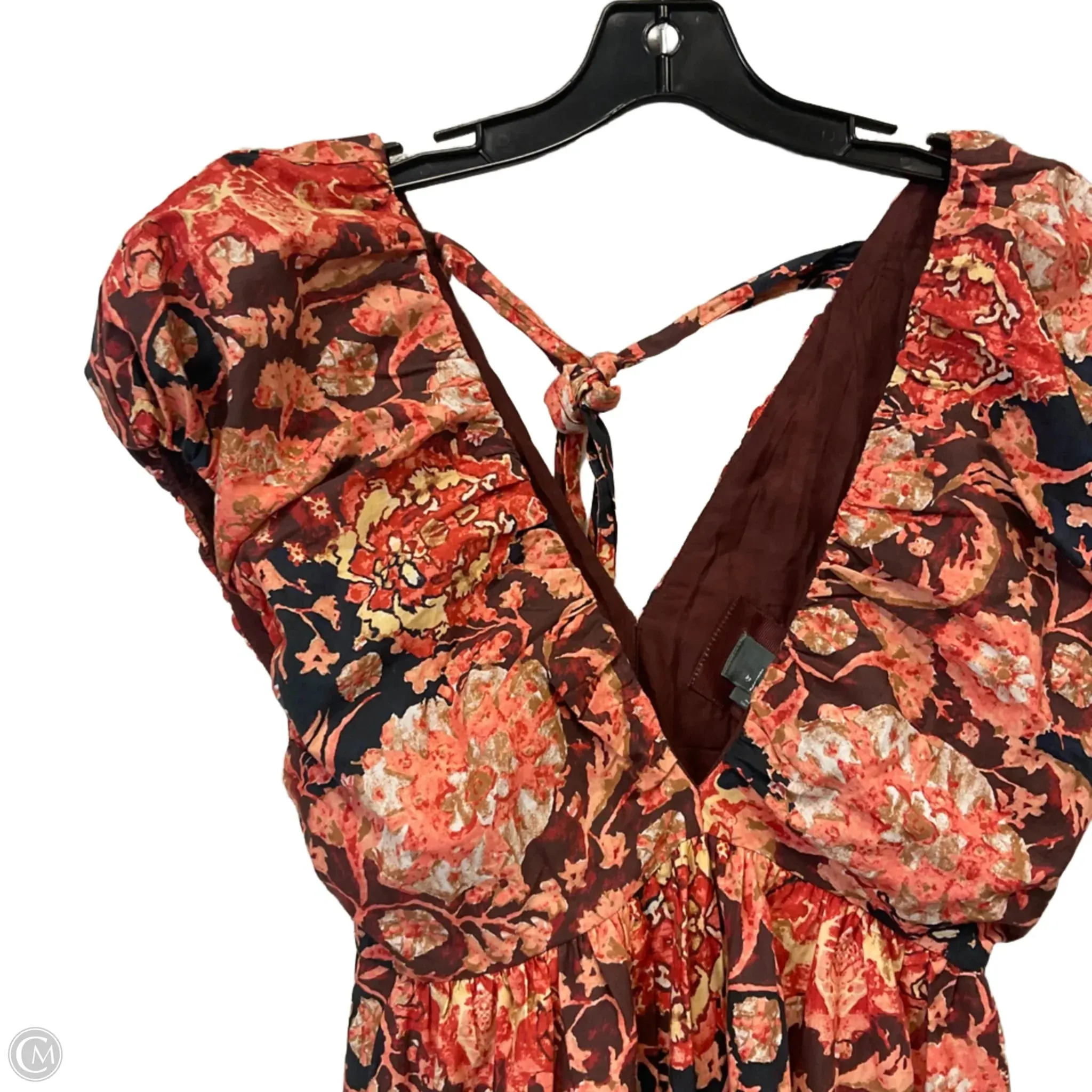 Dress Casual Midi By Anthropologie In Brown. Size: S