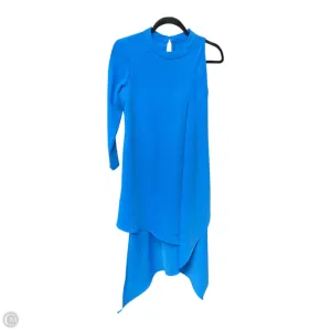 Dress Casual Midi By Bcbgmaxazria In Blue. Size: Xs