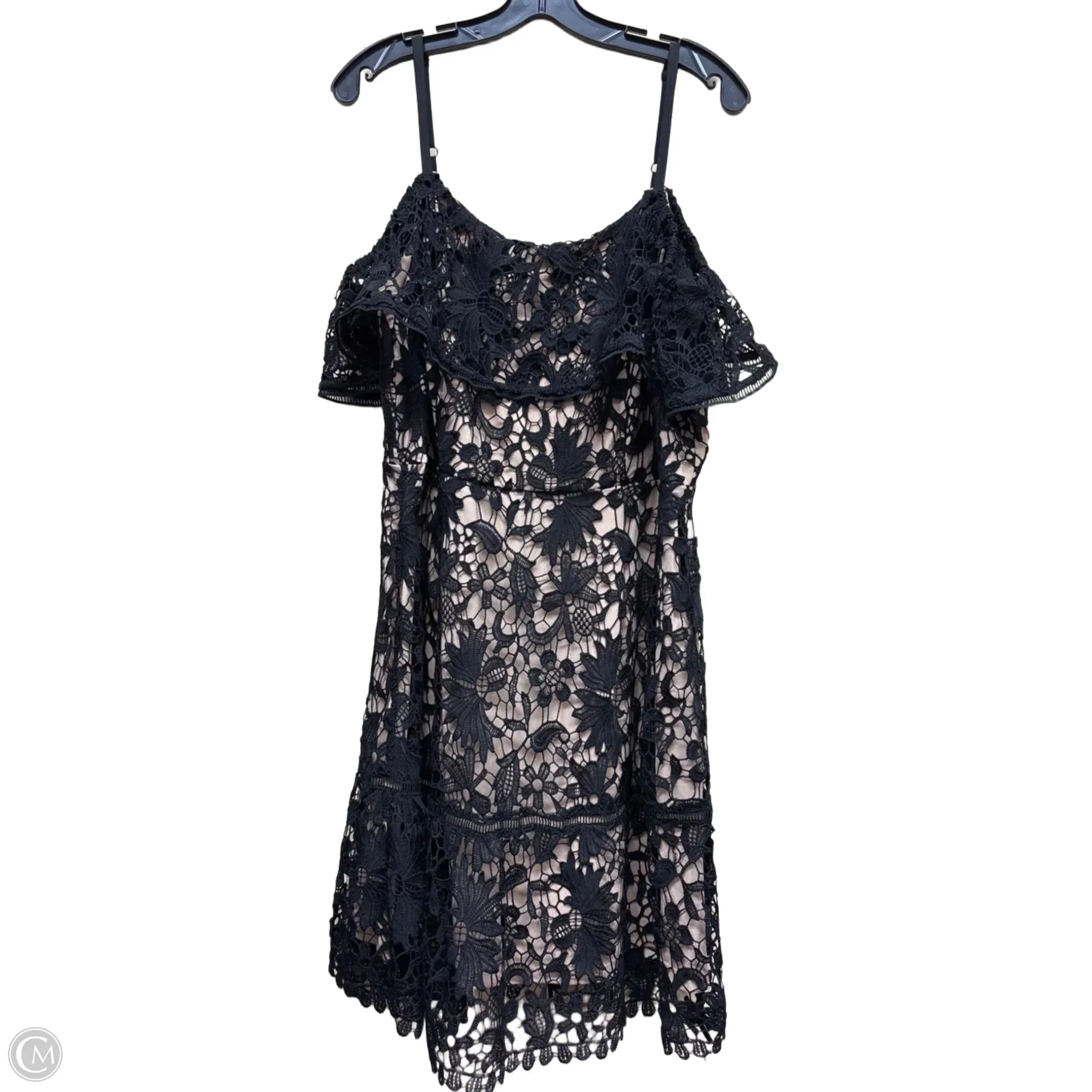 Dress Casual Midi By City Chic In Black. Size: Xl