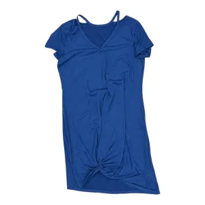 Dress Casual Midi By Clothes Mentor In Blue. Size:Xl