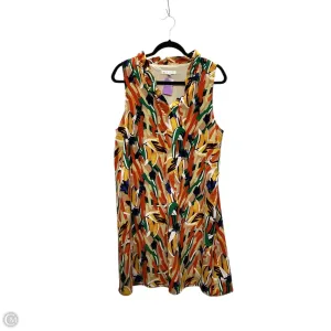Dress Casual Midi By Clothes Mentor In Multi-colored. Size: L