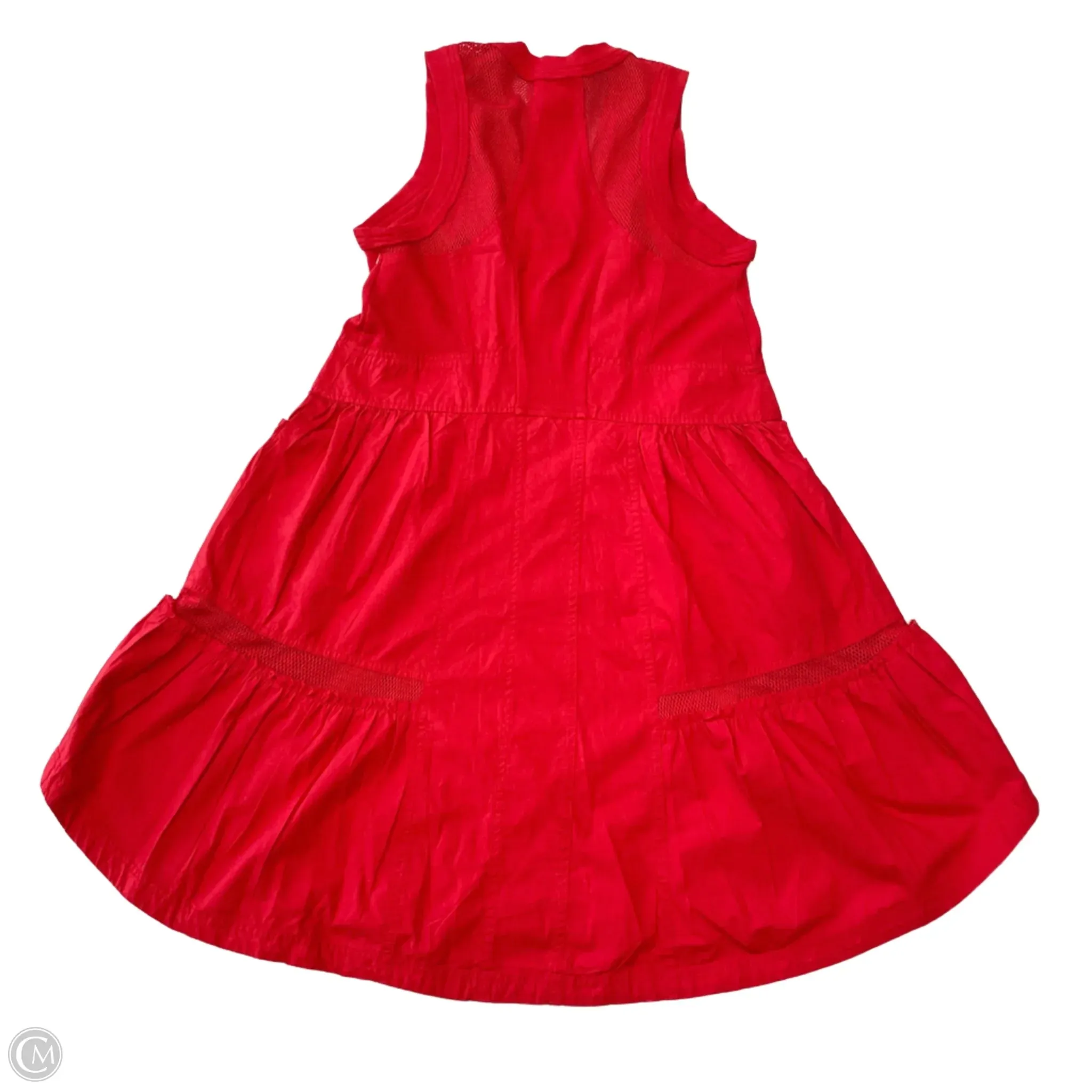 Dress Casual Midi By Daily Practice By Anthropologie In Red. Size: Xs