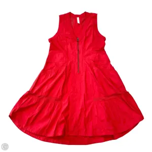 Dress Casual Midi By Daily Practice By Anthropologie In Red. Size: Xs