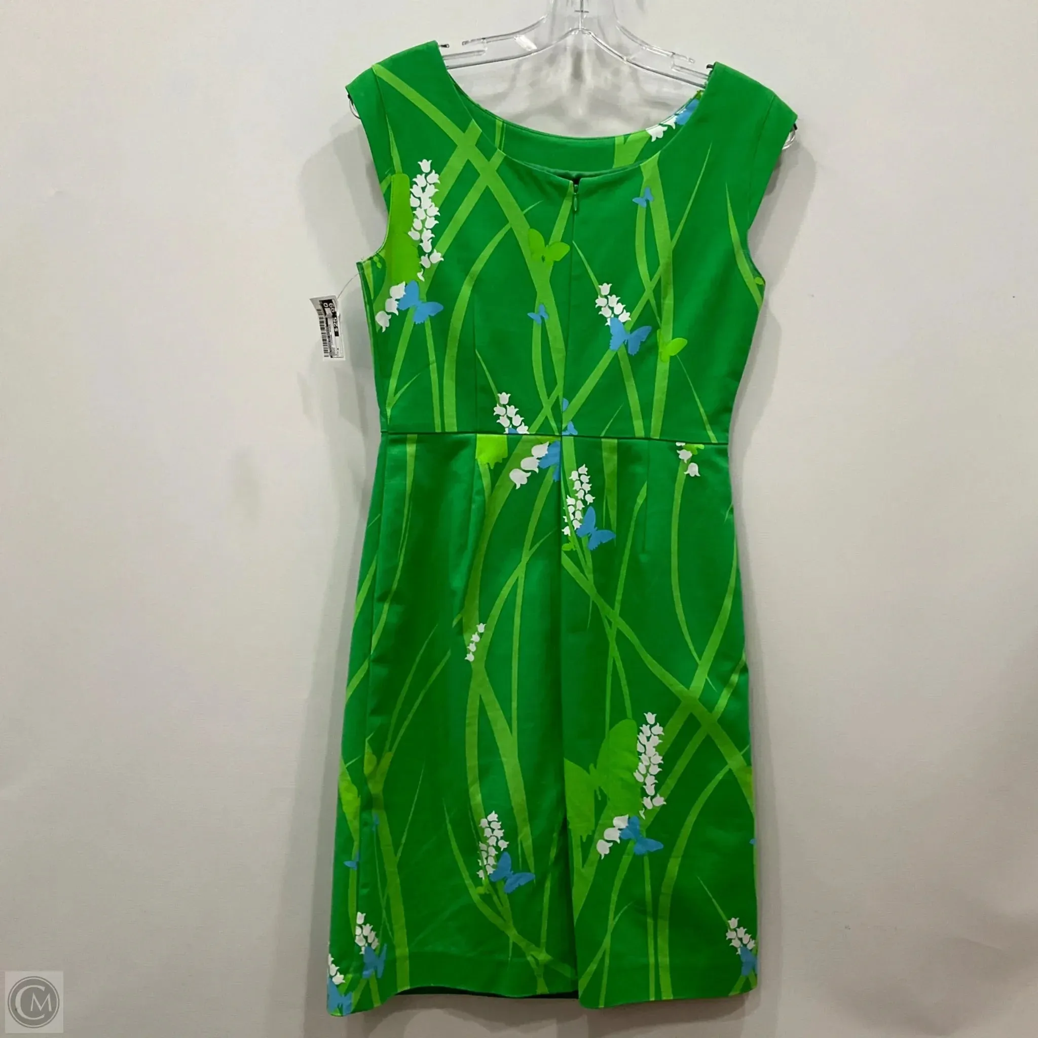 Dress Casual Midi By Elizabeth Mckay In Green. Size: 4