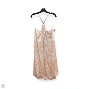 Dress Casual Midi By H&m In Coral. Size: 14
