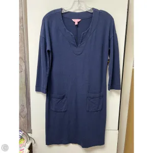 Dress Casual Midi By Lilly Pulitzer In Blue. Size: Xs