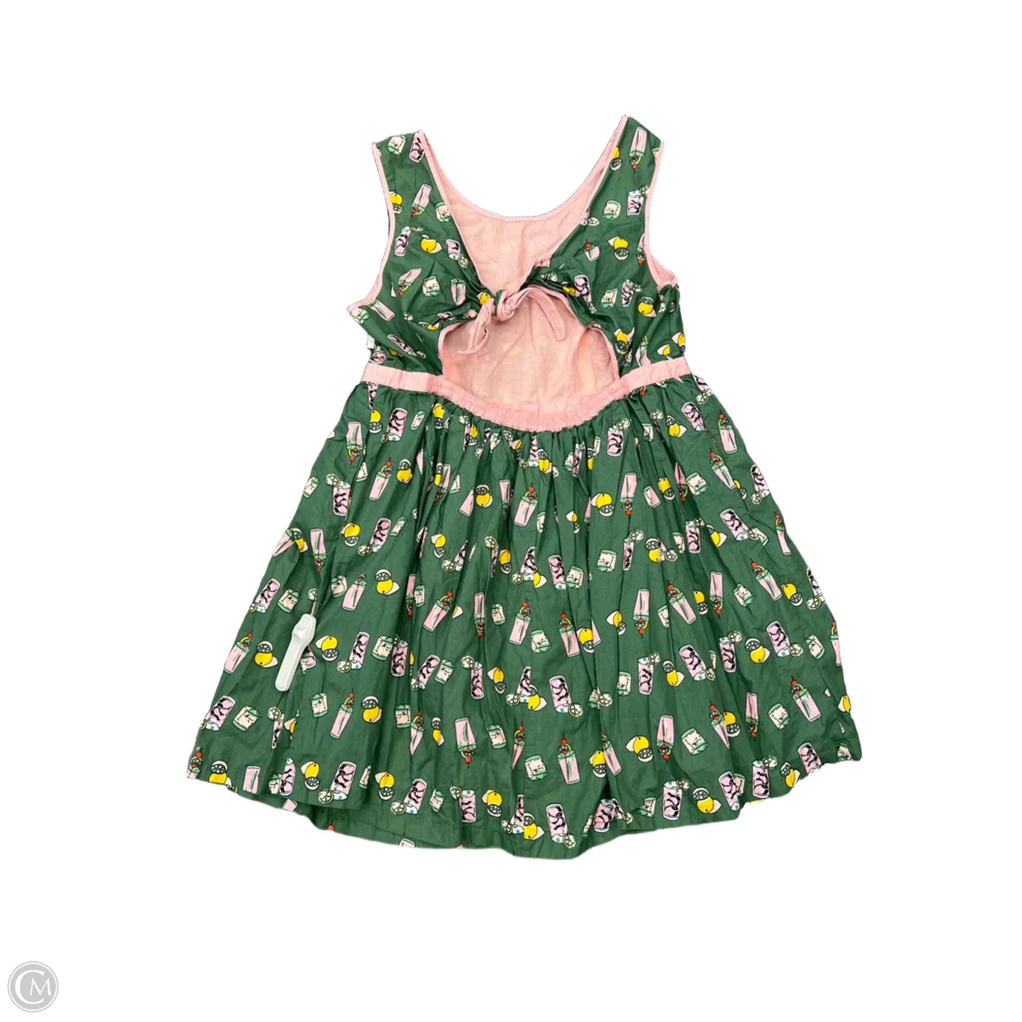 Dress Casual Midi By Modcloth In Green. Size: 2x