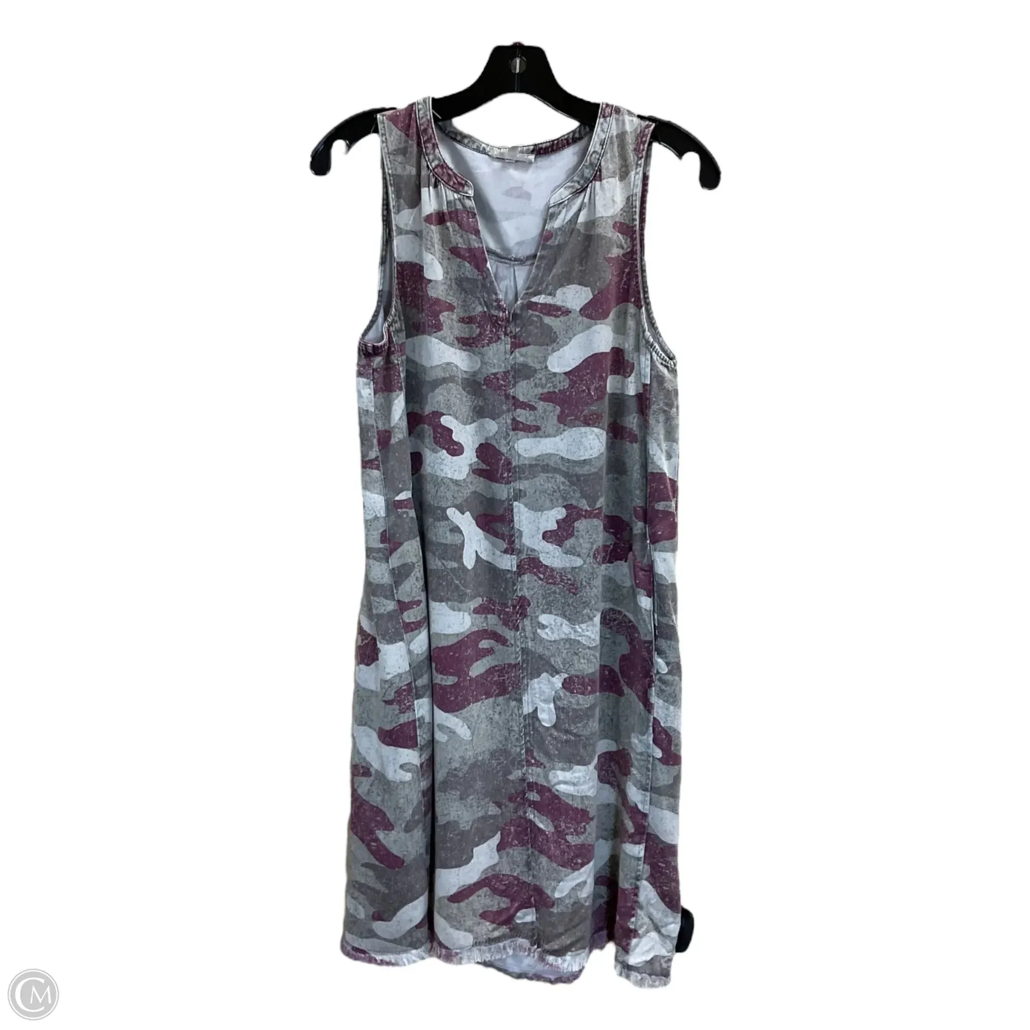 Dress Casual Midi By Mystree In Camouflage Print. Size: S