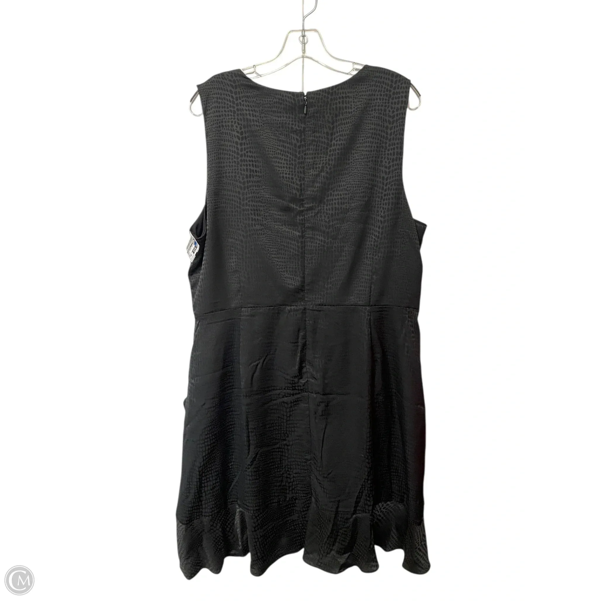 Dress Casual Midi By Nine West In Black. Size: Xxl