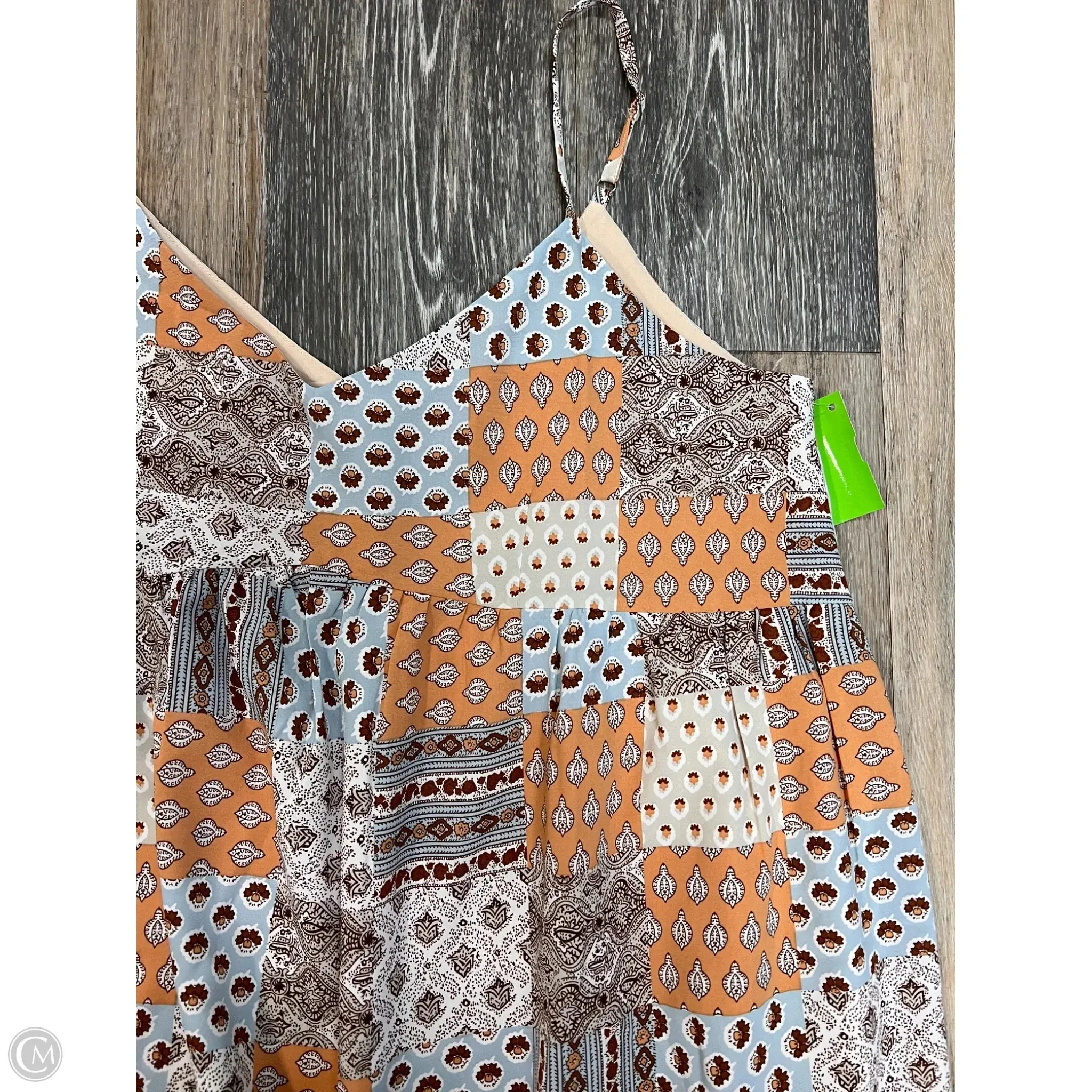 Dress Casual Midi By Pink Lily In Multi-colored. Size: M