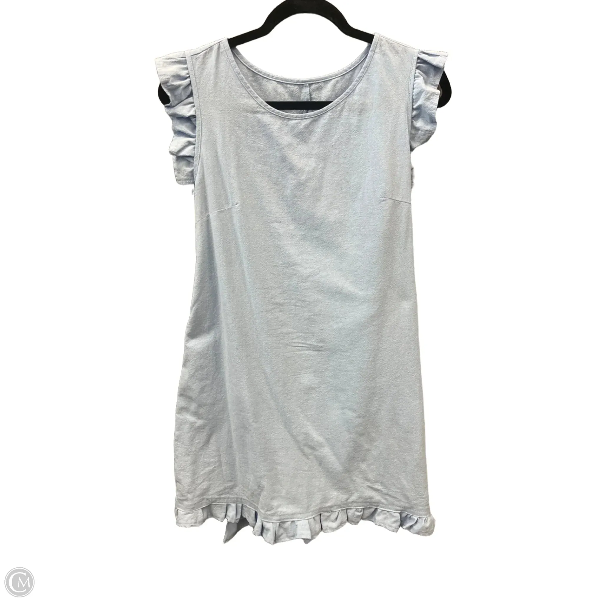 Dress Casual Midi By Shein In Blue. Size: L