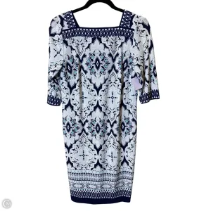 Dress Casual Midi By Studio 1 In Multi-colored. Size: S