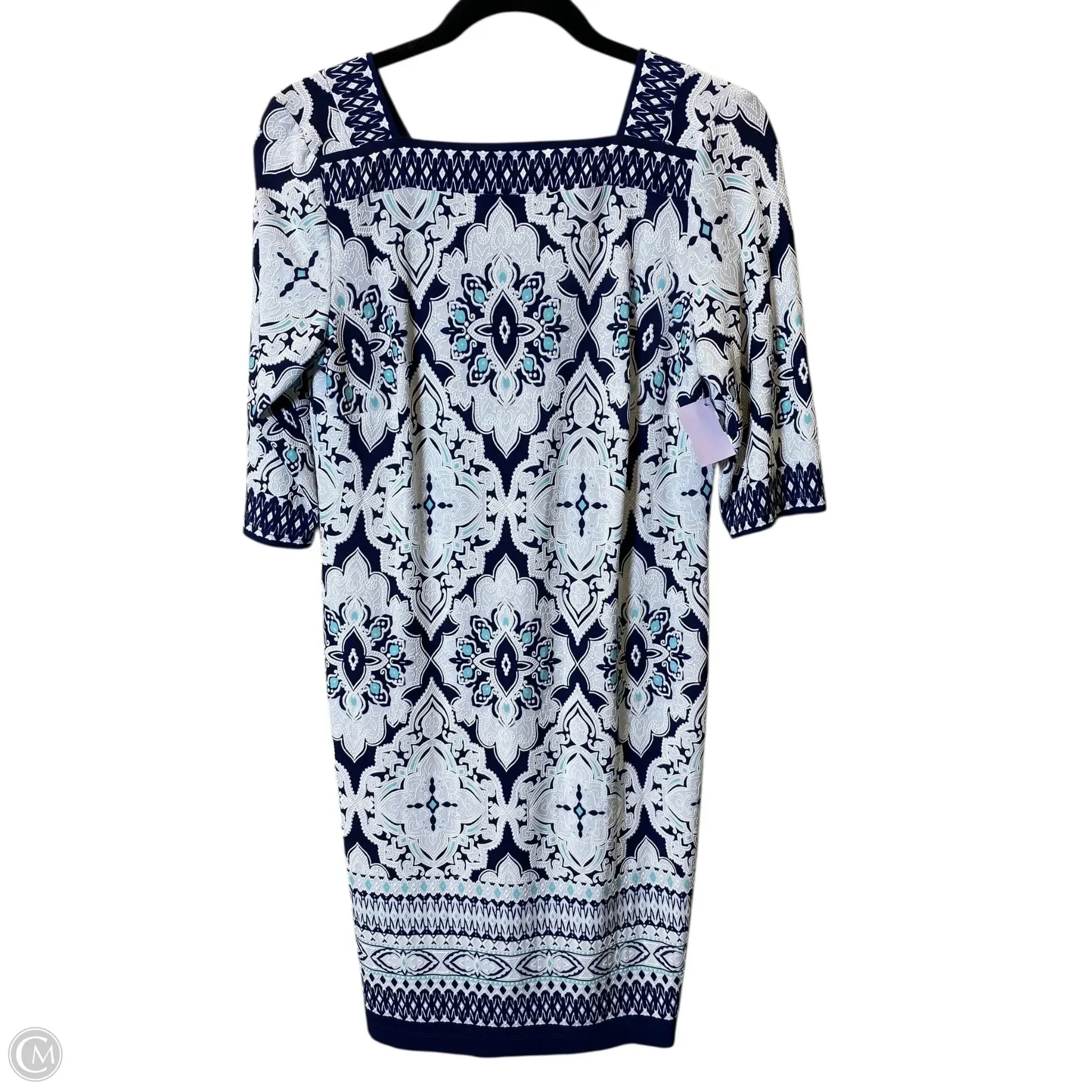Dress Casual Midi By Studio 1 In Multi-colored. Size: S