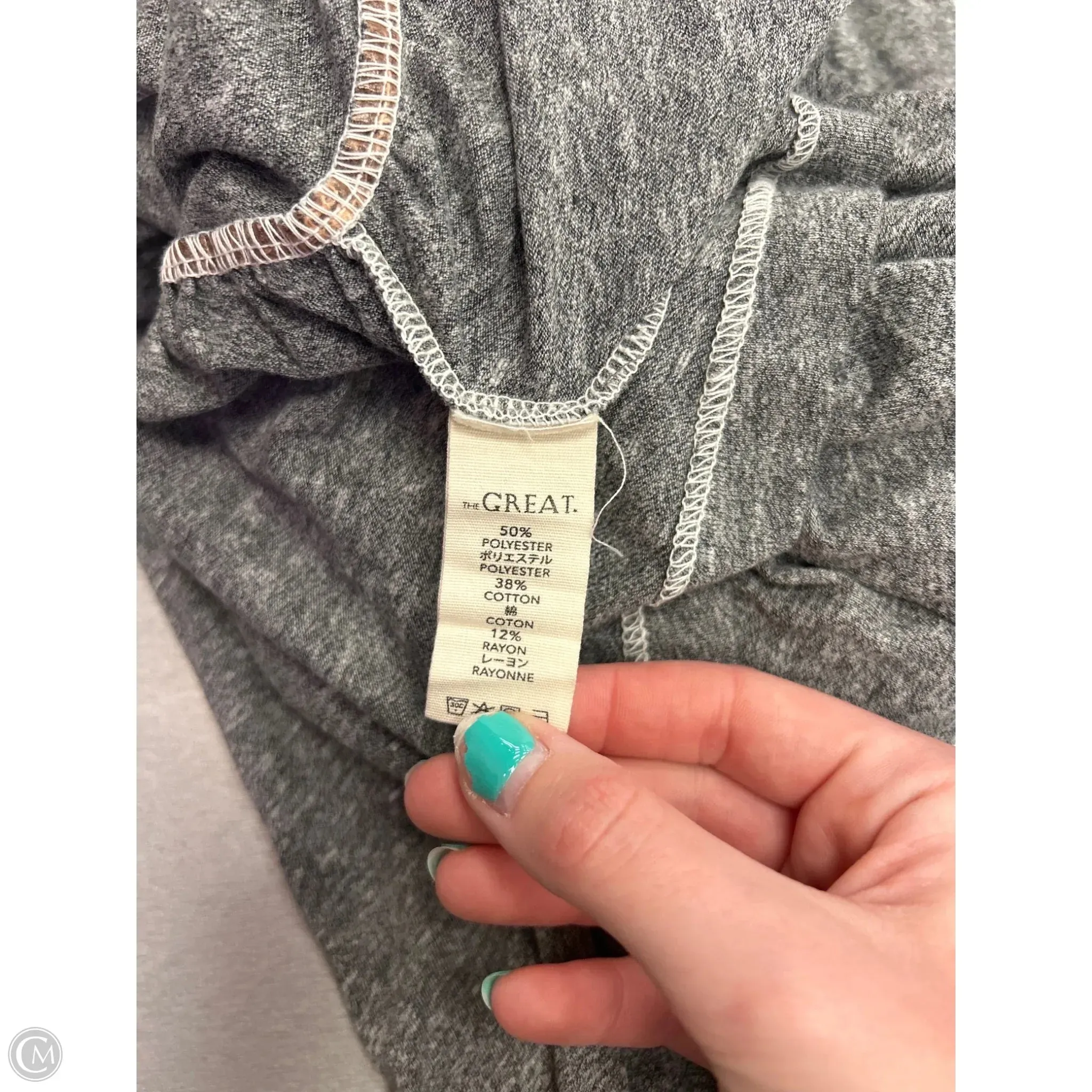 Dress Casual Midi By The Great. In Grey. Size: S