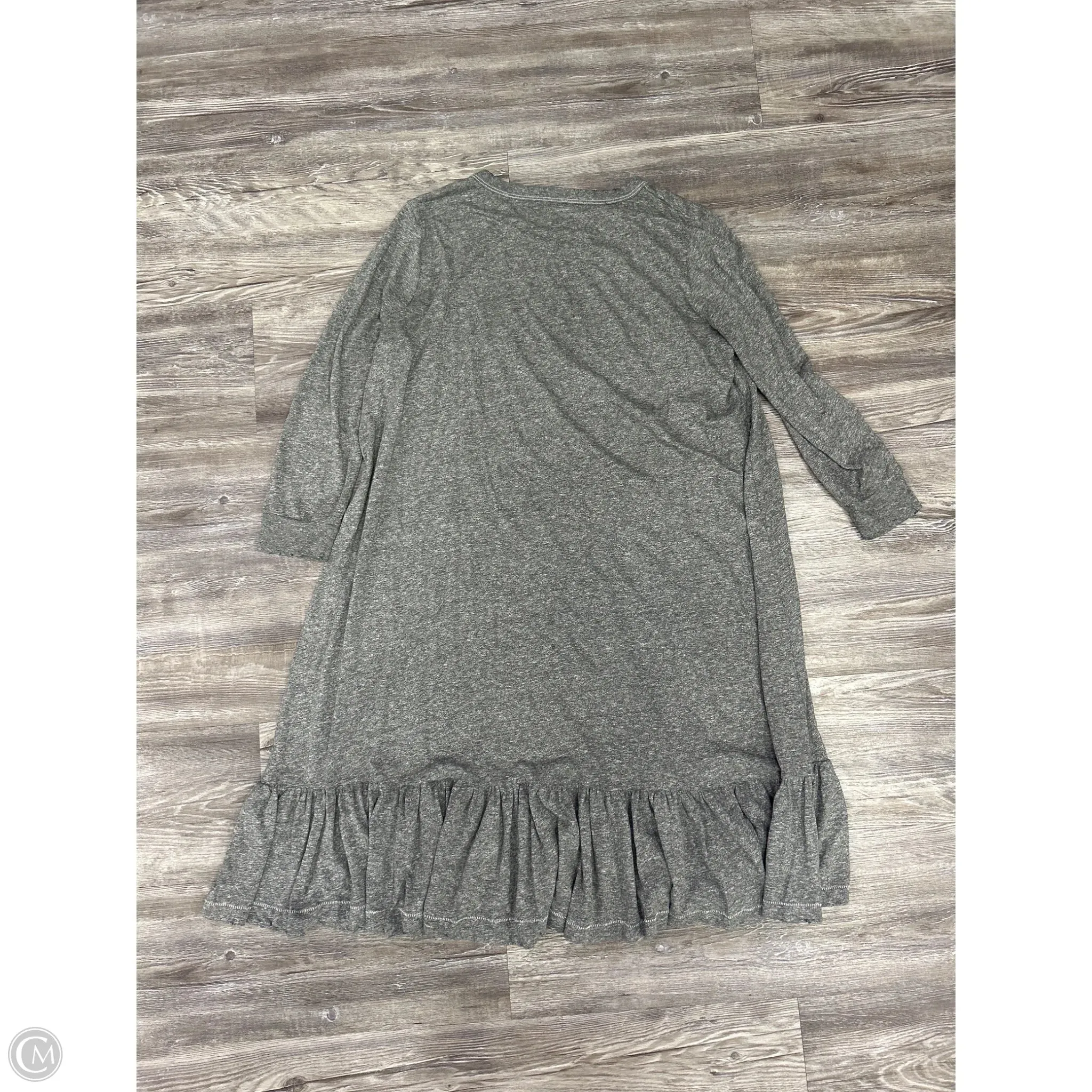 Dress Casual Midi By The Great. In Grey. Size: S