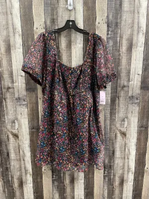 Dress Casual Midi By Wild Fable In Floral Print. Size: 2x