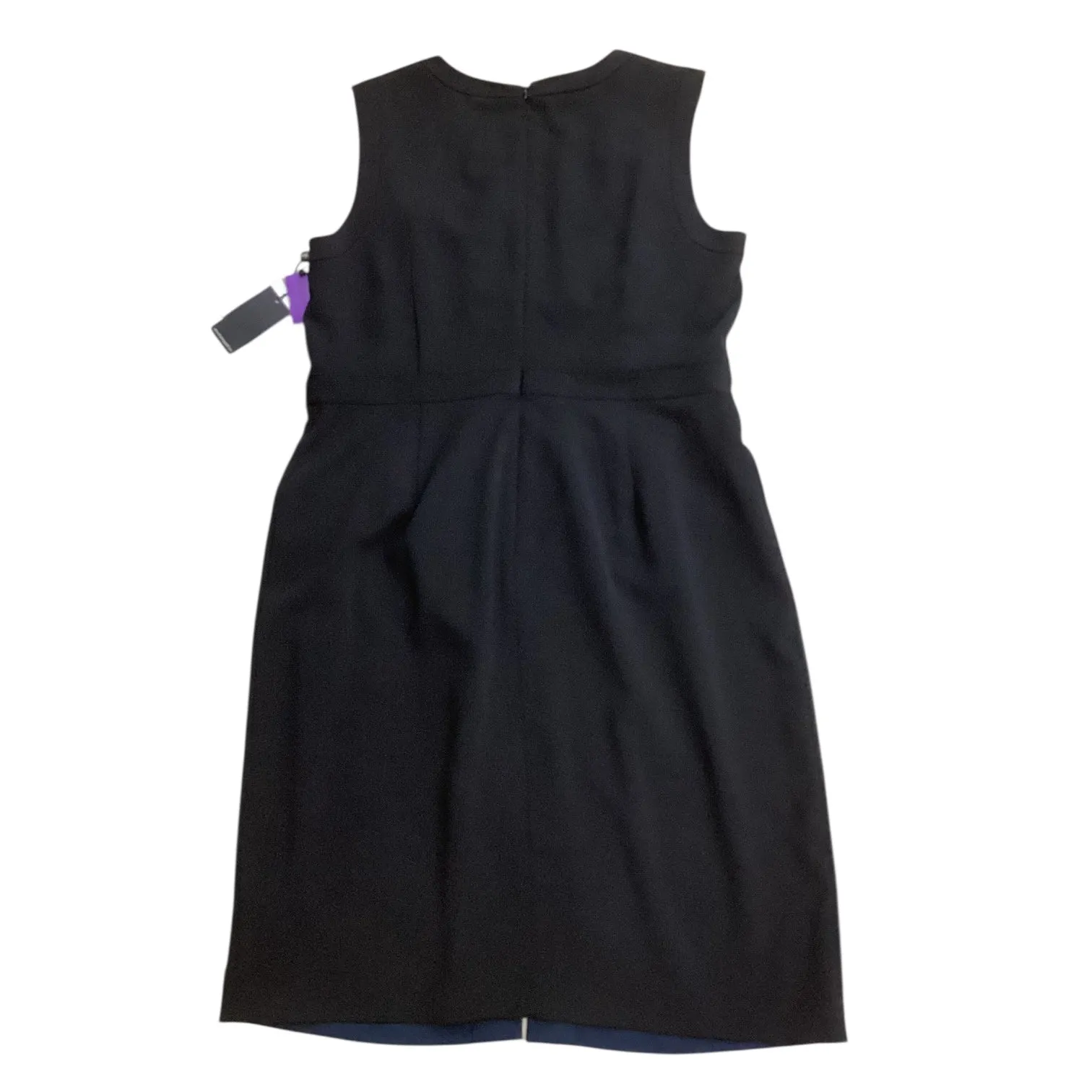 Dress Casual Short By Adrianna Papell In Black & Blue. Size:Xl