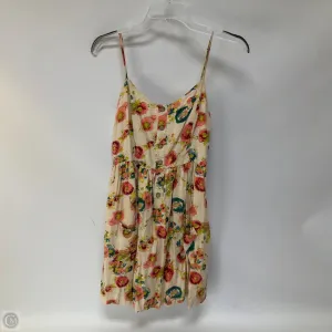 Dress Casual Short By Blu Pepper In Floral Print. Size: S
