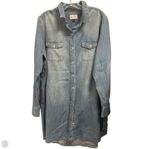 Dress Casual Short By Universal Thread In Blue Denim. Size: L