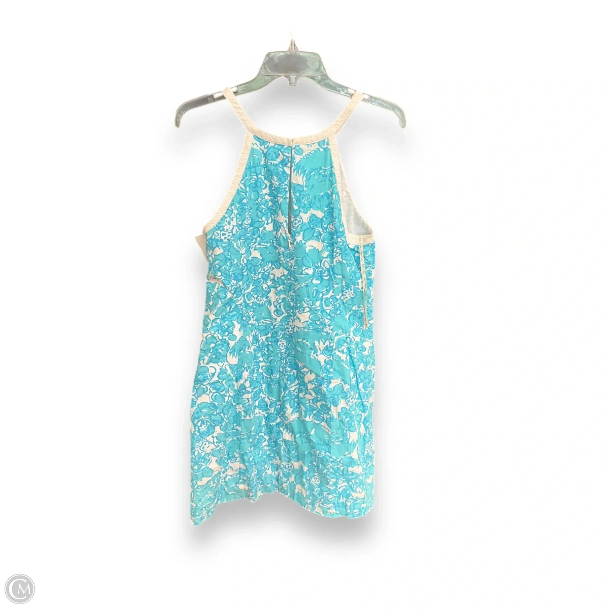 Dress Designer By Lilly Pulitzer In Blue & White. Size: M