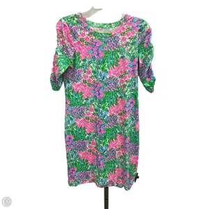 Dress Designer By Lilly Pulitzer In Green & Pink. Size: S