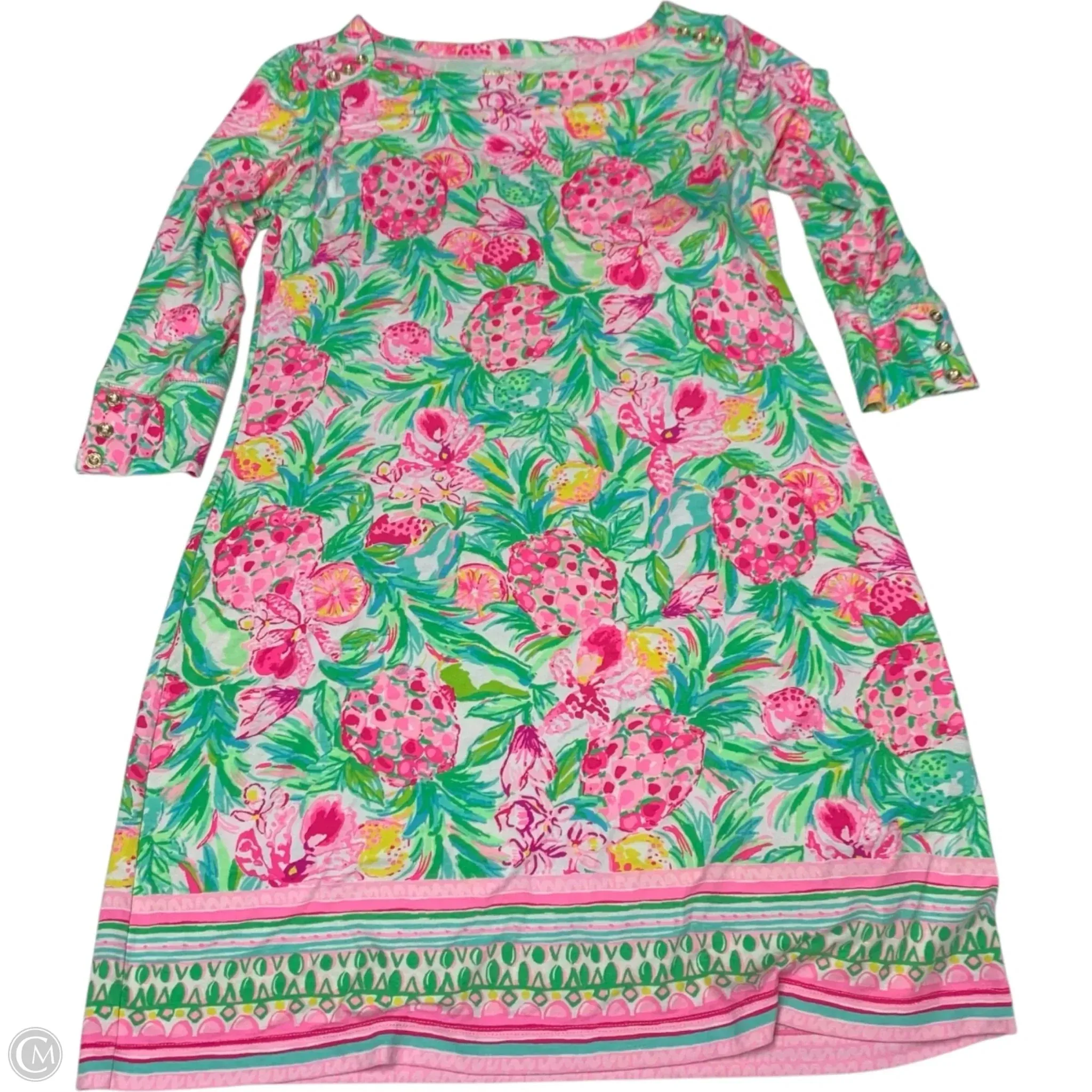 Dress Designer By Lilly Pulitzer In Green. Size: M