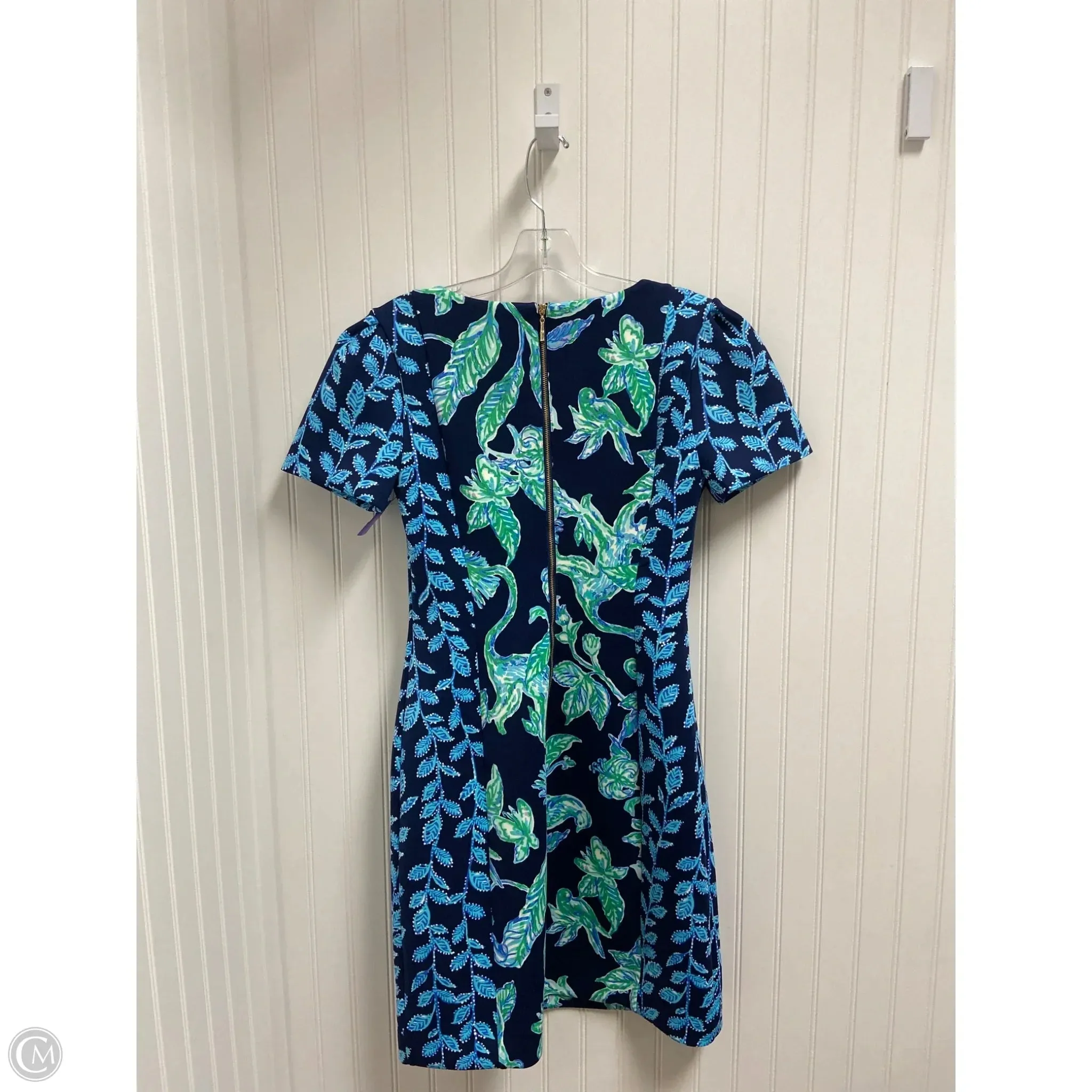 Dress Designer By Lilly Pulitzer In Navy. Size: M