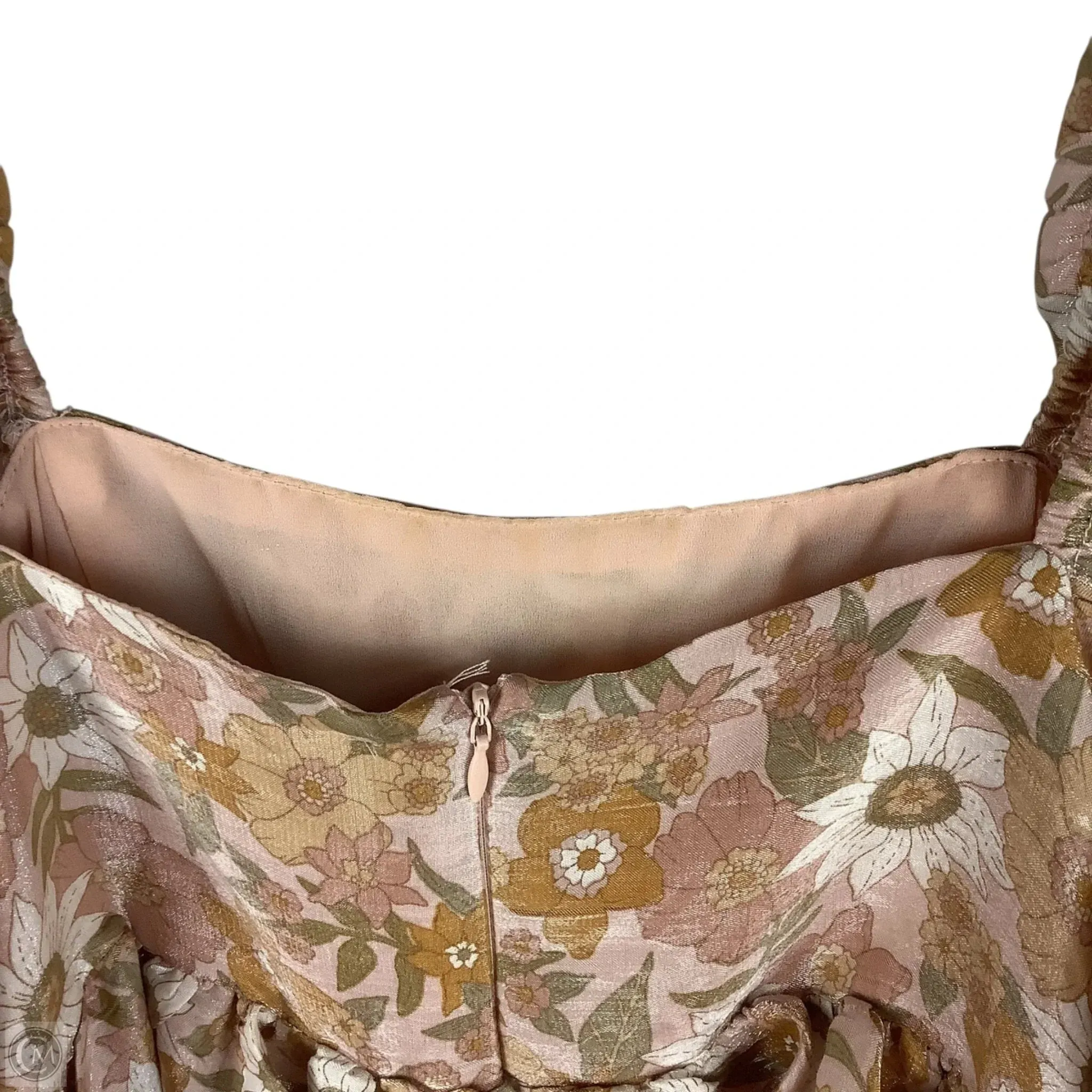 Dress Party Short By Anna Grace In Floral Print. Size: S