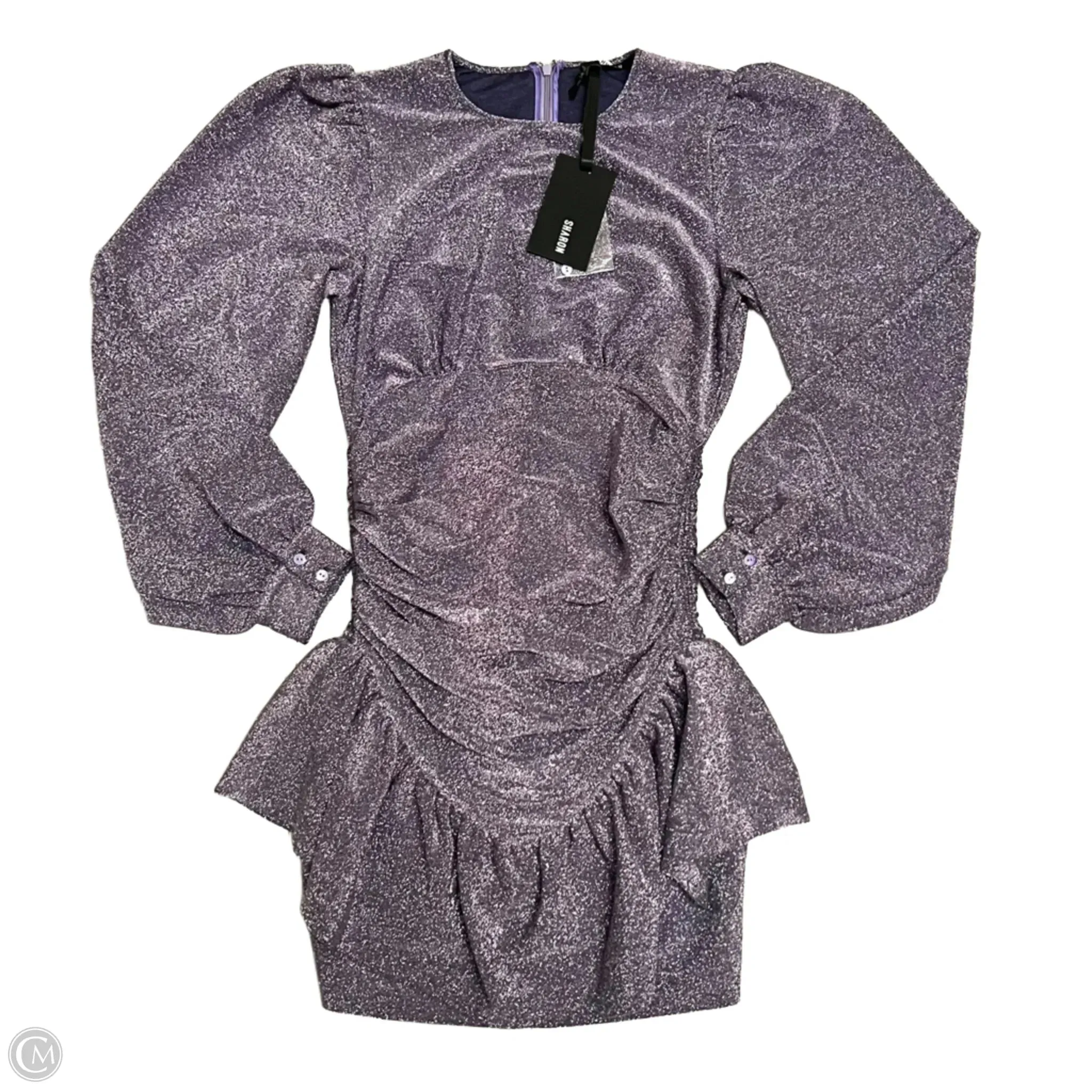 Dress Party Short By Sharon In Purple. Size: M