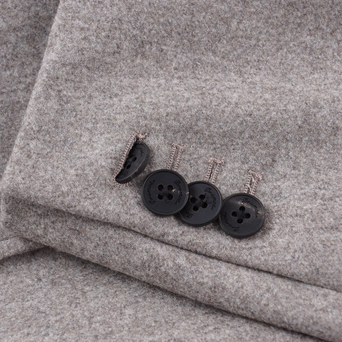 Drumohr Soft Brushed Wool Overcoat