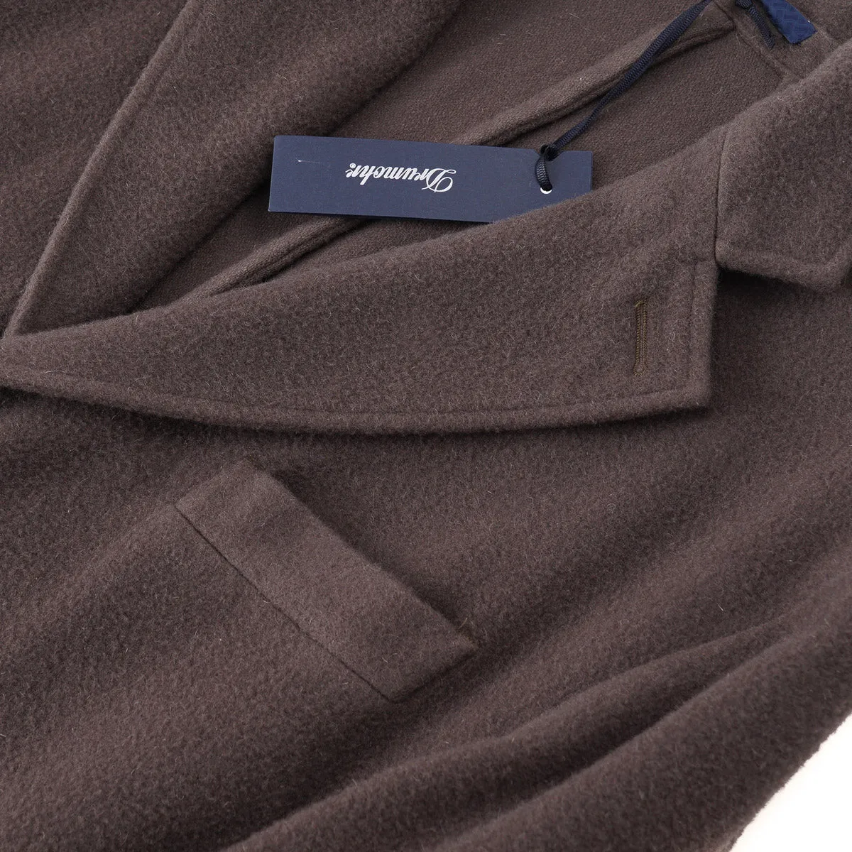 Drumohr Soft Textured Wool Overcoat