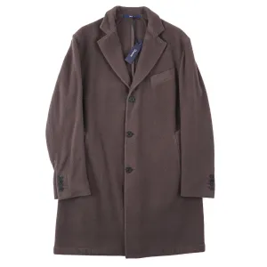 Drumohr Soft Textured Wool Overcoat