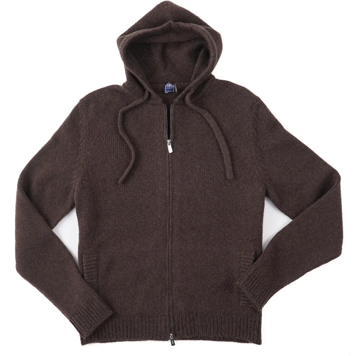 Fedeli Hooded Cashmere Sweater-Jacket
