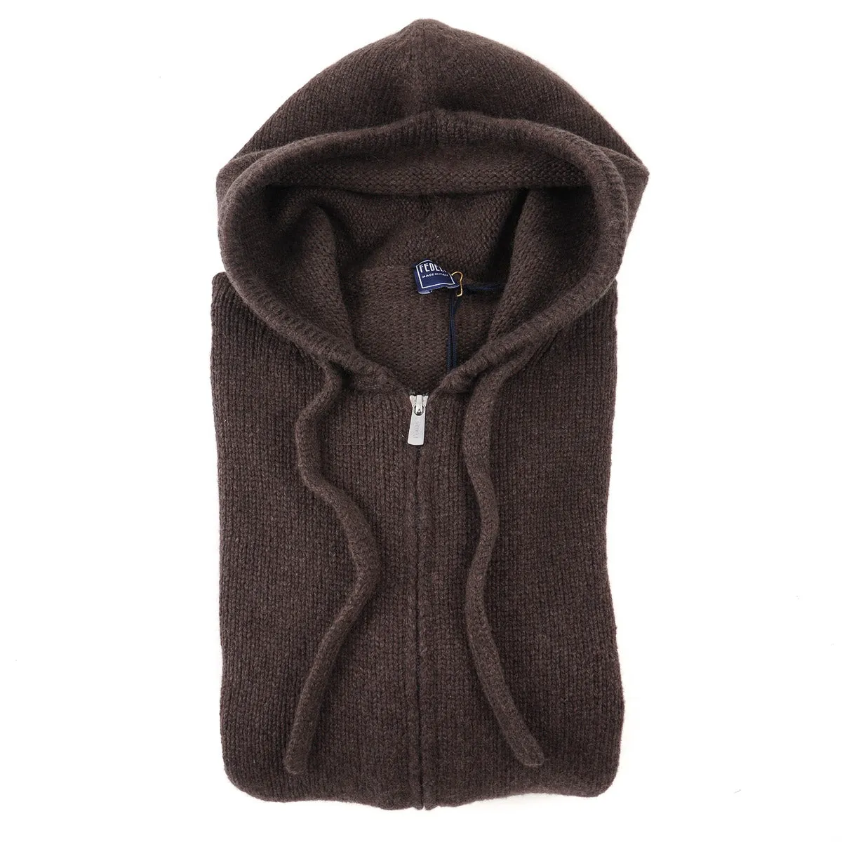 Fedeli Hooded Cashmere Sweater-Jacket