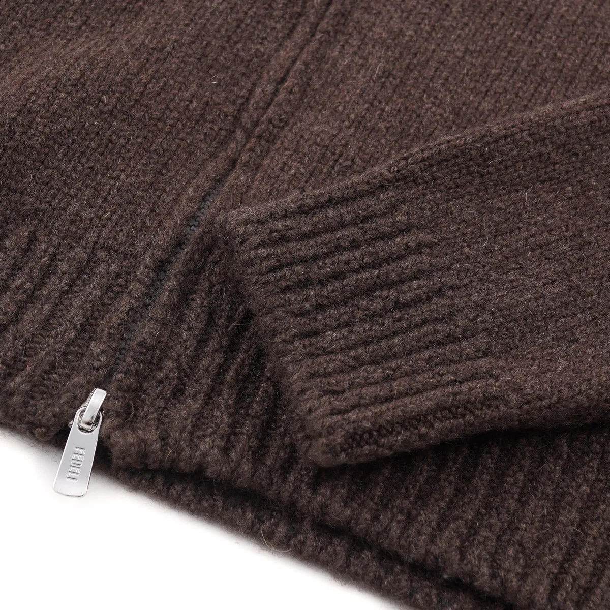 Fedeli Hooded Cashmere Sweater-Jacket