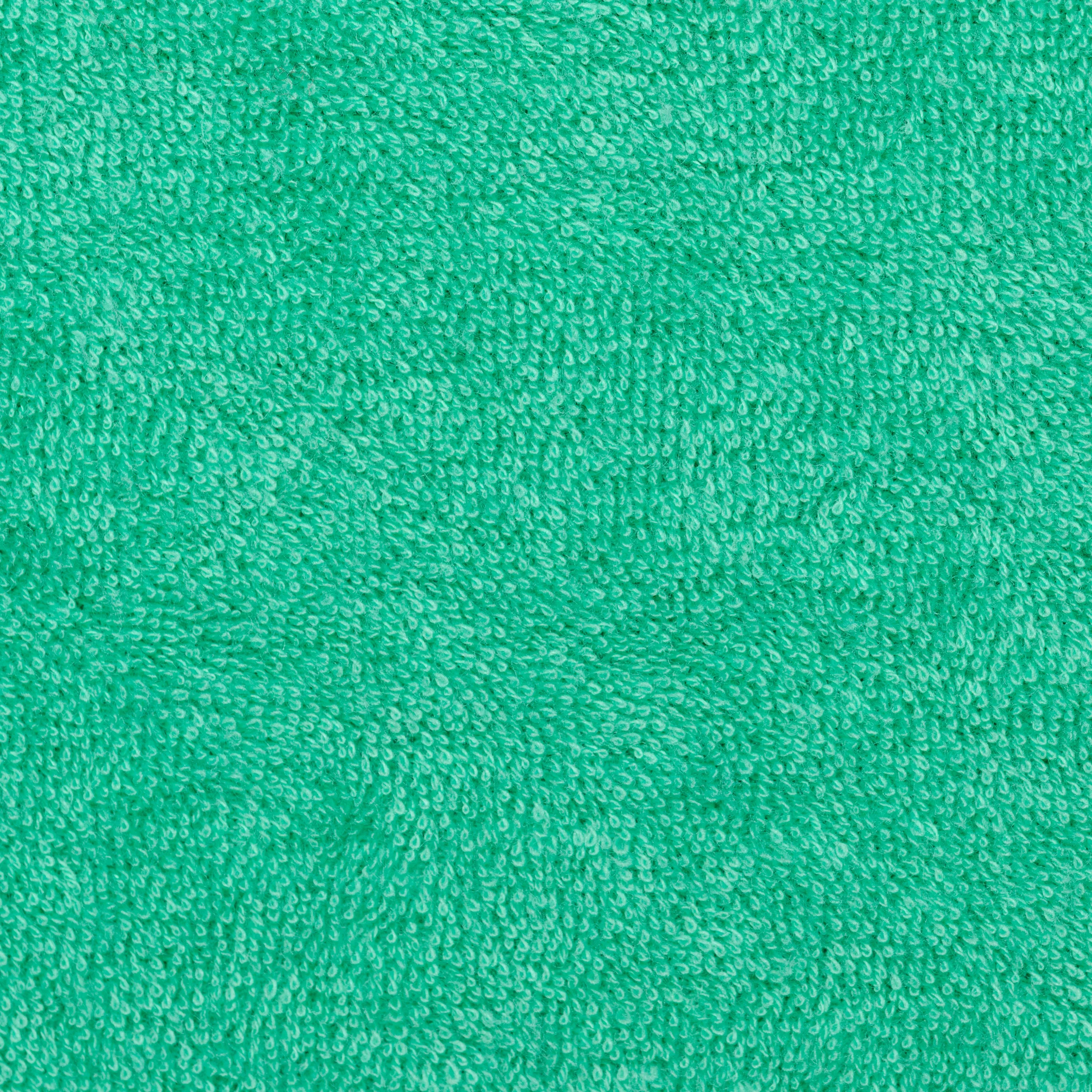 FEDELI Mondial Green Terry Cloth Short Sleeve Polo Shirt EU 48 NEW US S Slim Fit