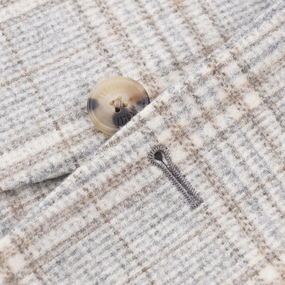 Fedeli Unstructured Alpaca-Wool Blazer