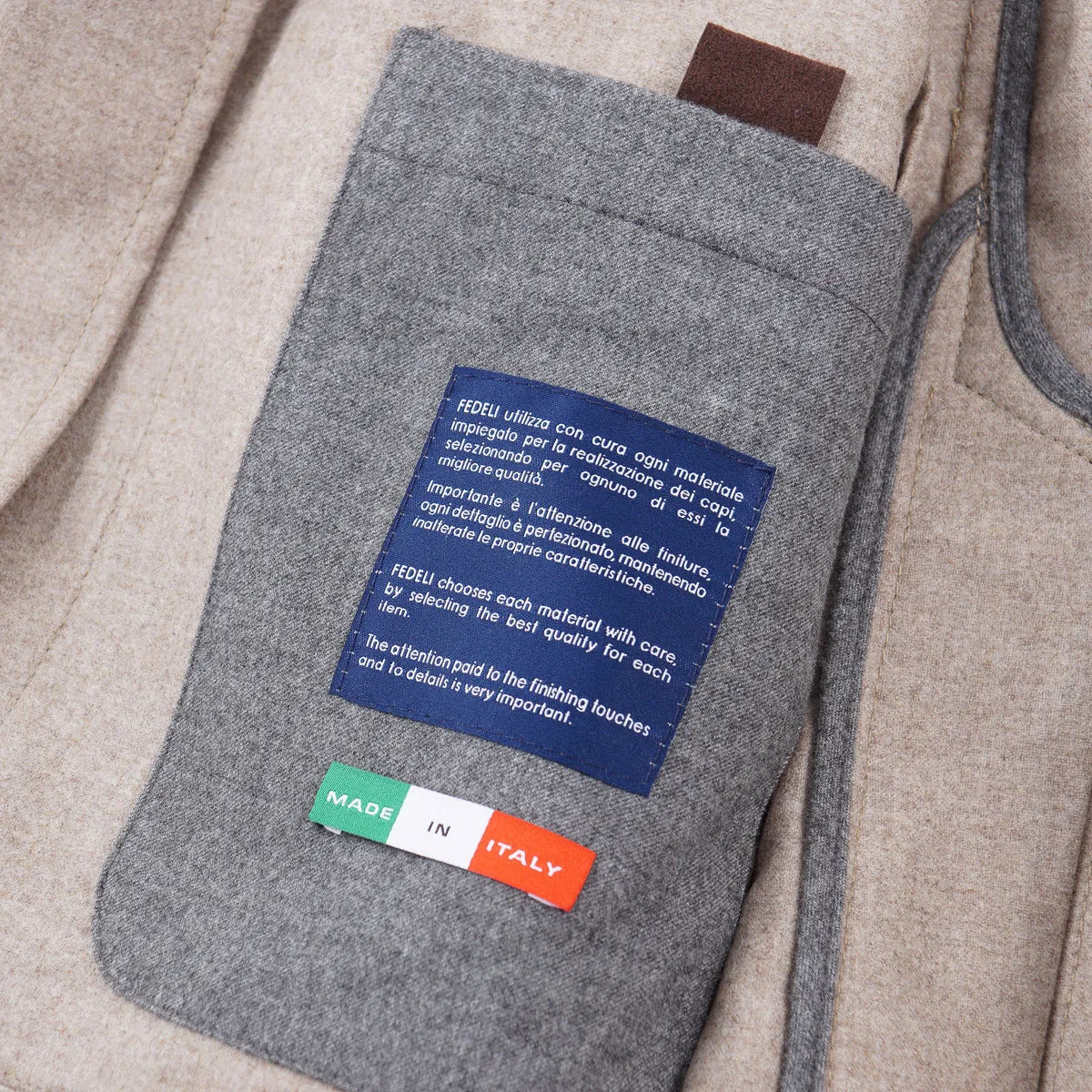 Fedeli Wool-Silk-Cashmere Jacket