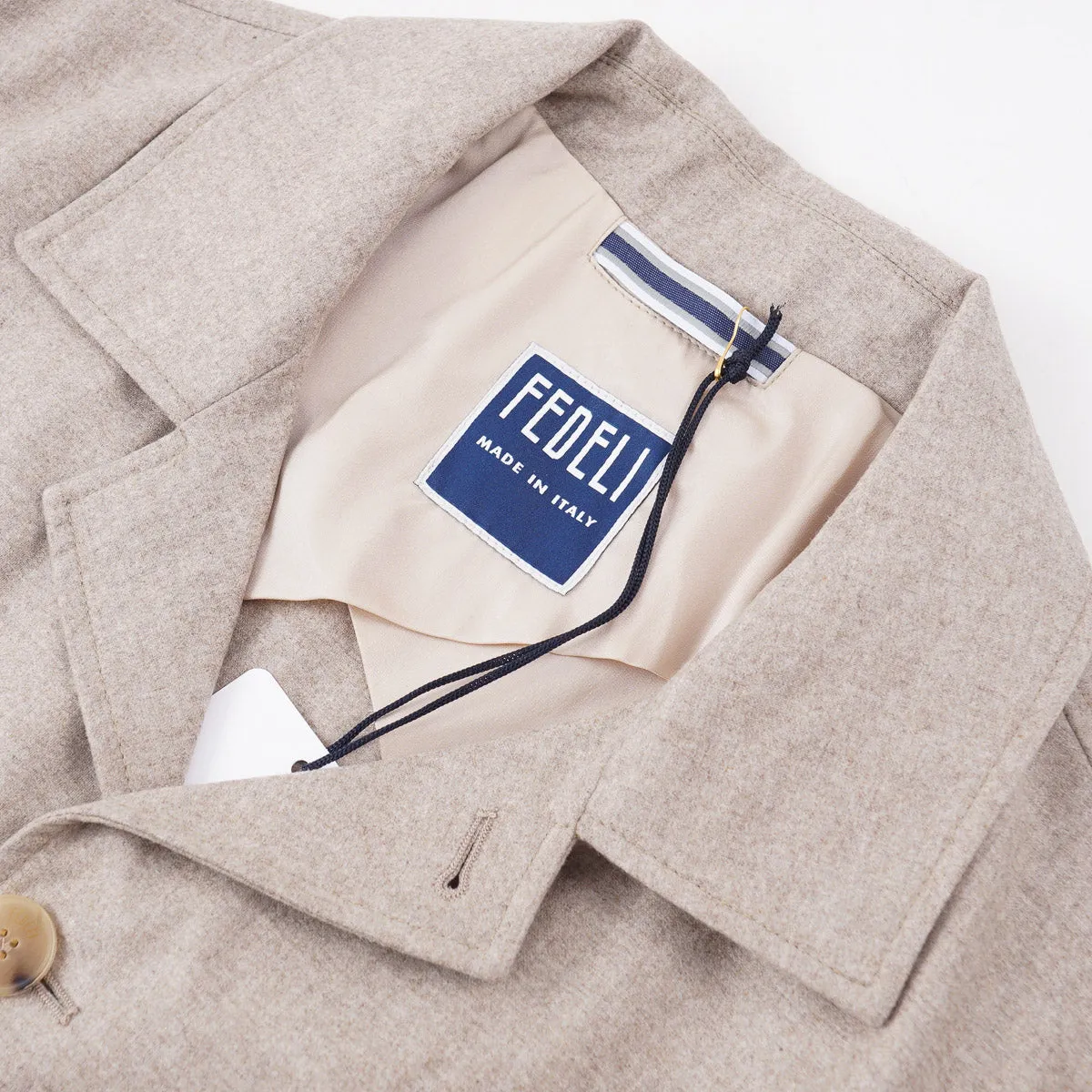 Fedeli Wool-Silk-Cashmere Jacket