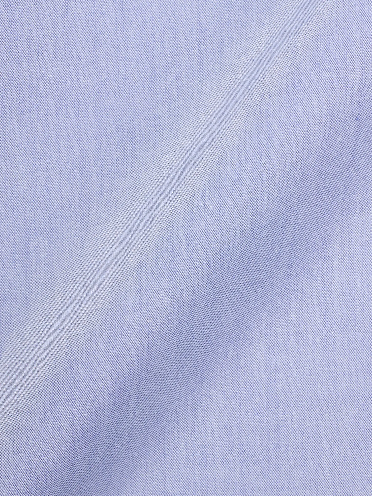 FENICIA Blue Plain Weave Cotton Standard Cuff Dress Shirt EU 38 NEW US 15