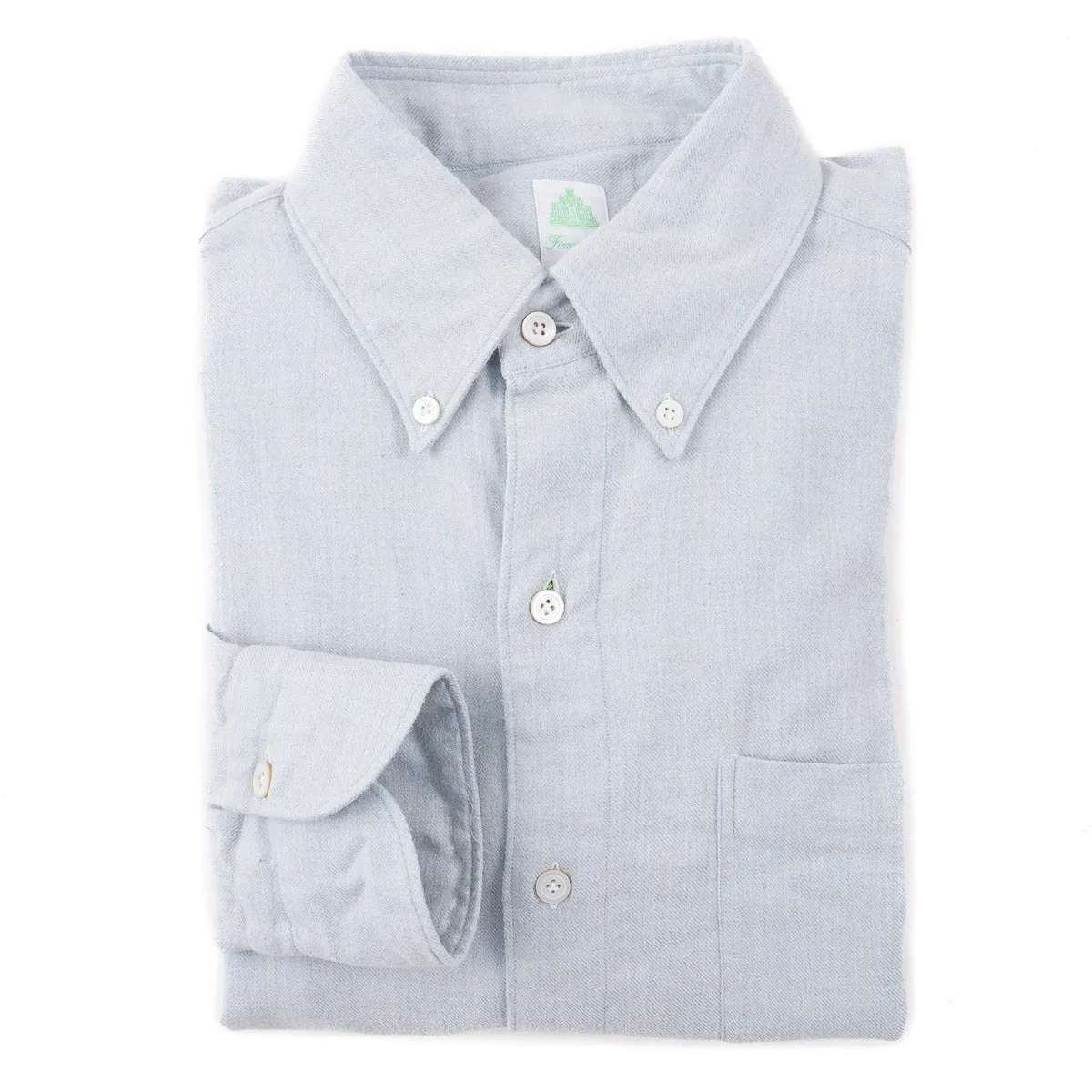 Finamore Extra-Soft Flannel Cotton Shirt