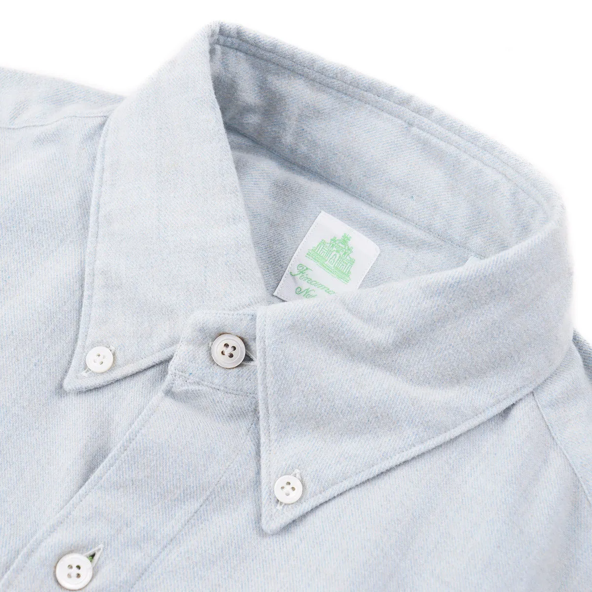 Finamore Extra-Soft Flannel Cotton Shirt