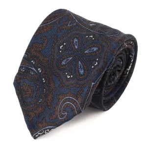 Finamore Unlined Lightweight Wool Tie