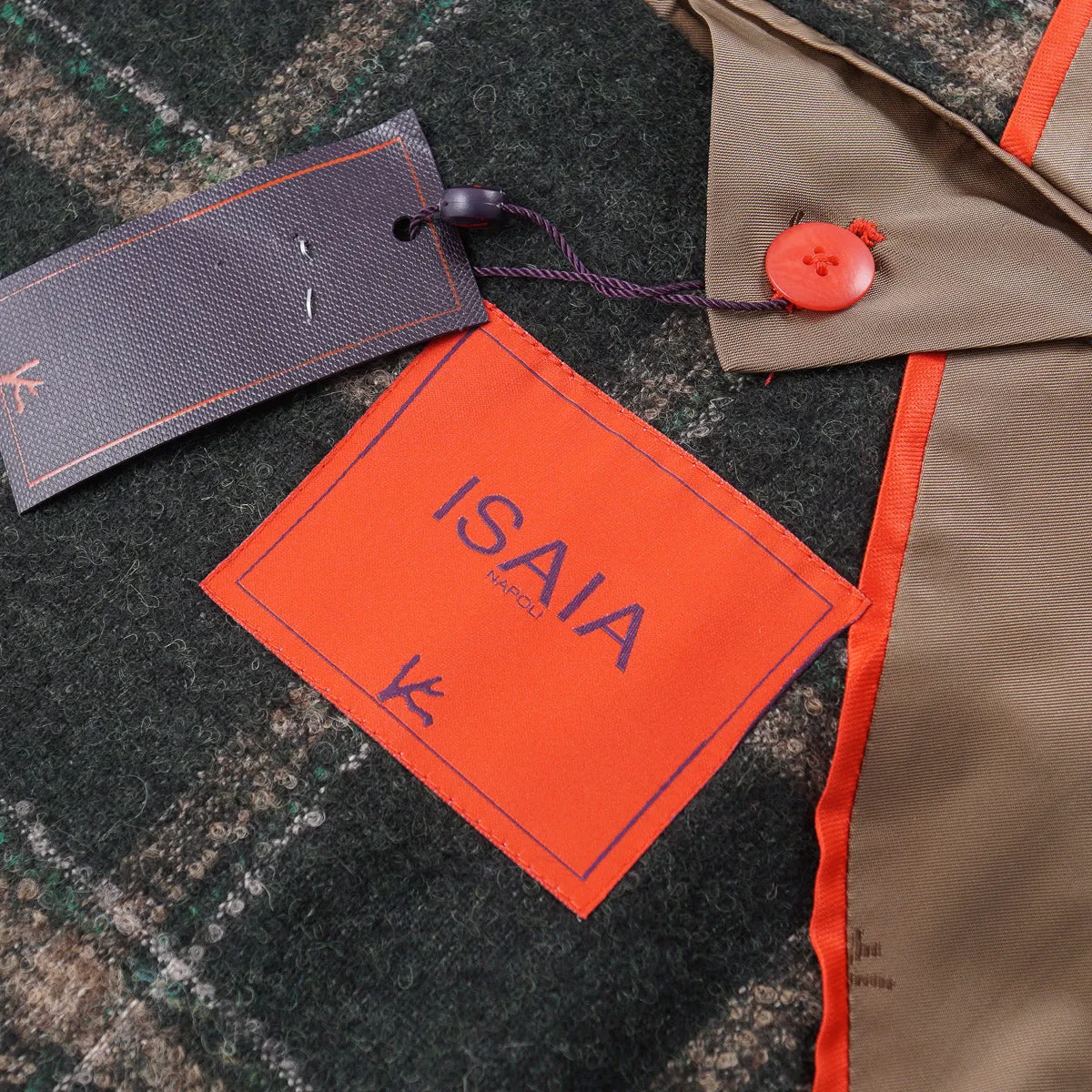 Isaia 'Domenico' Alpaca-Wool Sport Coat