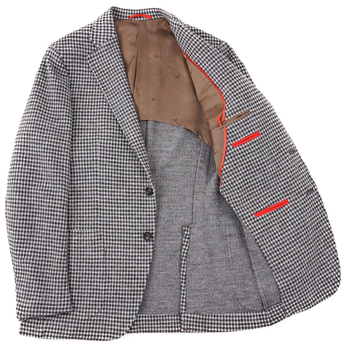 Isaia Extra-Soft Jersey Wool Sport Coat
