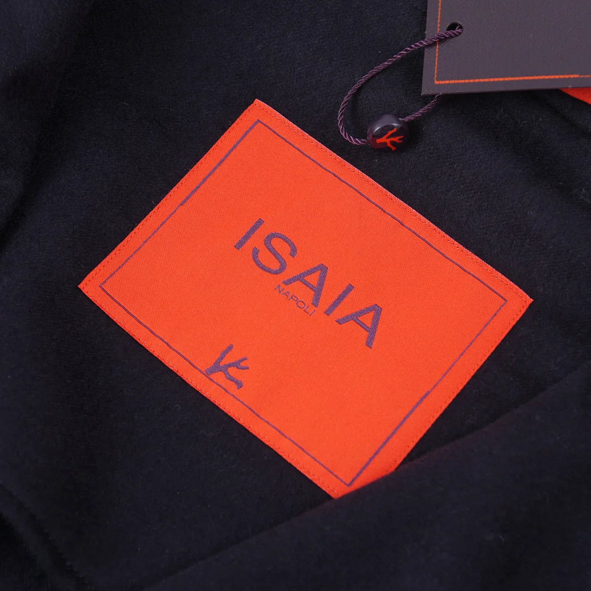 Isaia Flannel Cashmere Housecoat Robe